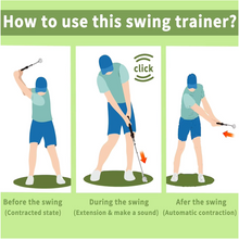 ClickSwing Pro Trainer — Retractable Rhythm Swing Stick view 2