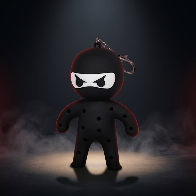 Ninja Tee Caddy — Golf Tee Holder Keychain
