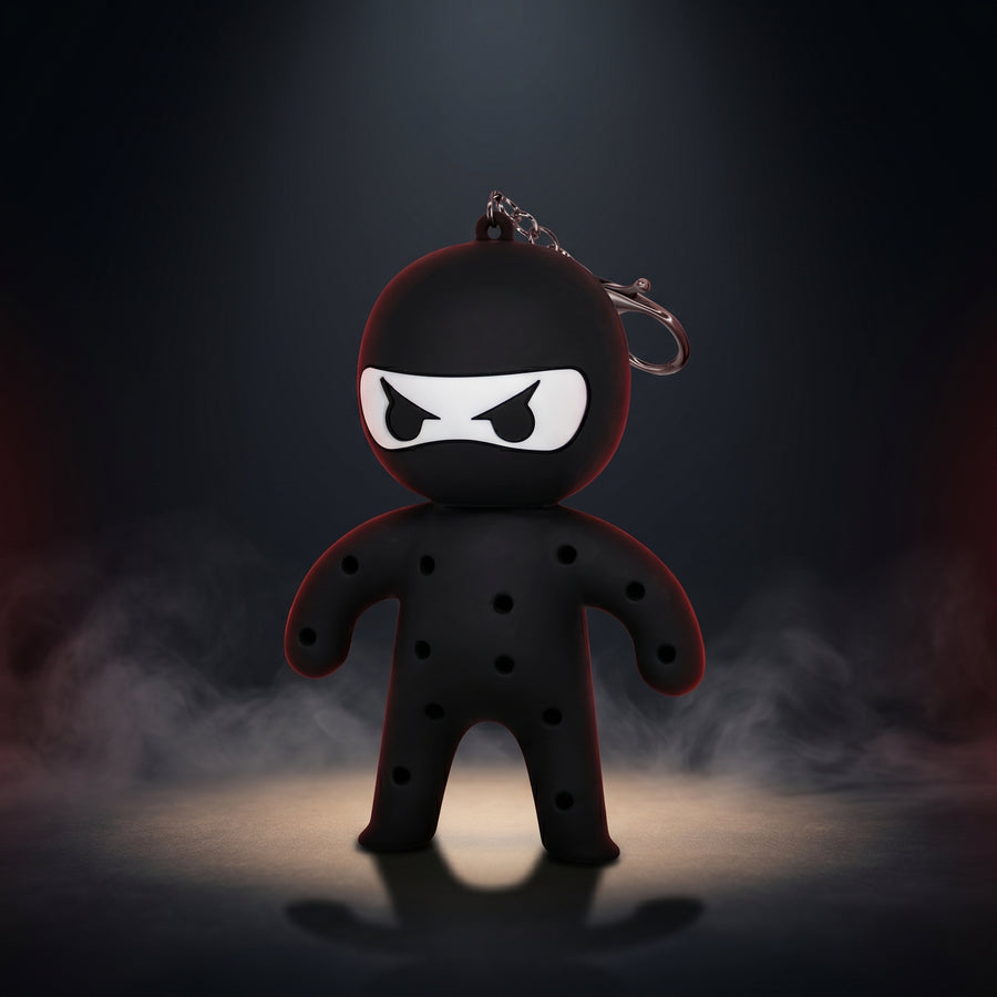 Ninja Tee Caddy — Golf Tee Holder Keychain